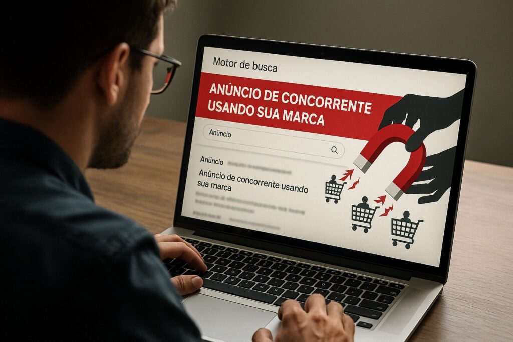 Concorrentes capturam seus clientes usando a sua marca no google