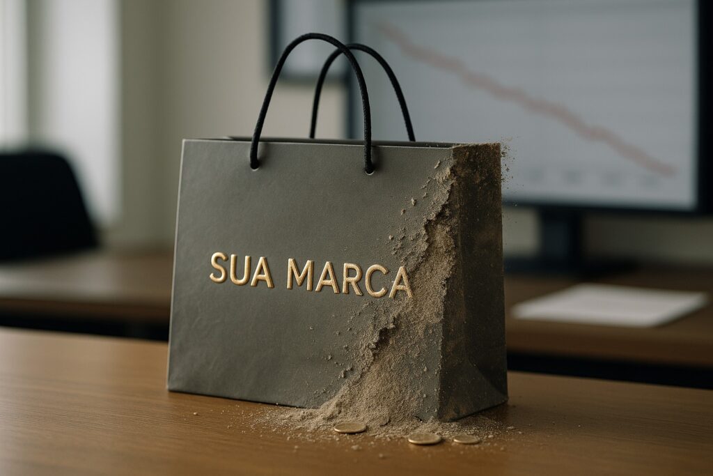 Seu investimento em branding perde valor.